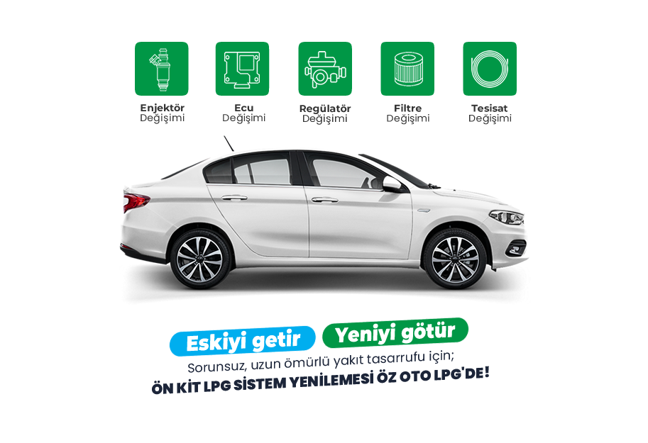 LPG Ön Kit Değişimi - Kayseri