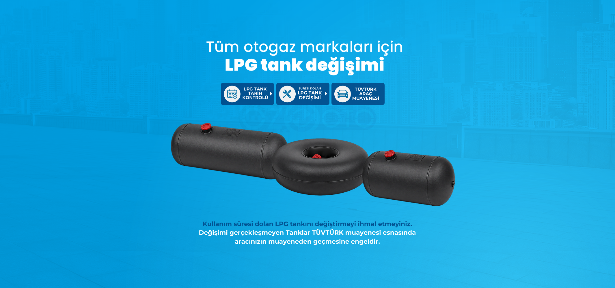 LPG Tank Değişimi, Silindir / Simit - Kayseri
